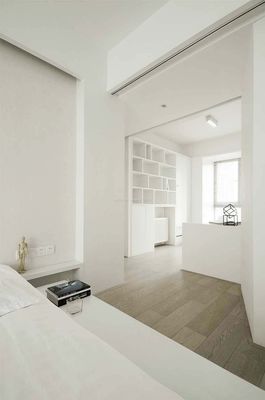 纯现代风格房屋室内装修设计图_装修123效果图